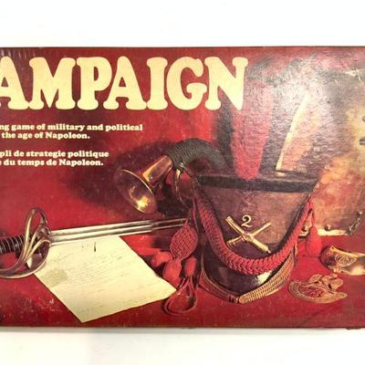 CAMPAIGN Vintage Board Game W Box
