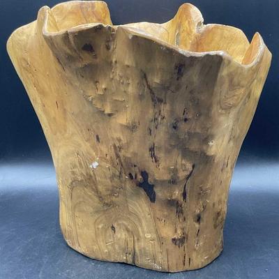 CON Burl Wood Vessel
