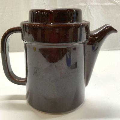 PFALTZGRAFF Ceramic Pitcher W Lid Brown USA
