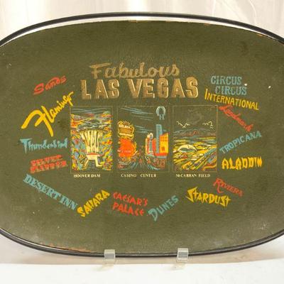 LAS VEGAS Serving Tray W Handles
