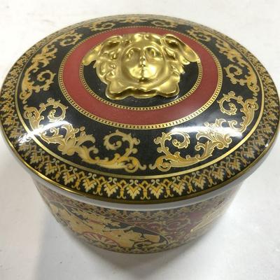 ROSENTHAL VERSACE MEDUSA Porc Trinket Box
