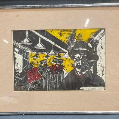 Signed John Sollid Pike Place Market Ltd Edt Print

