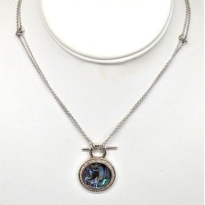 Sterling Silver & Mystic Quartz Necklace
