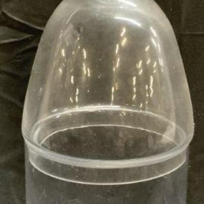 Art Glass Vessel W Lid
