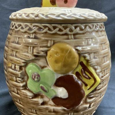 NAPCO Ceramic Cookie Jar W Lid
