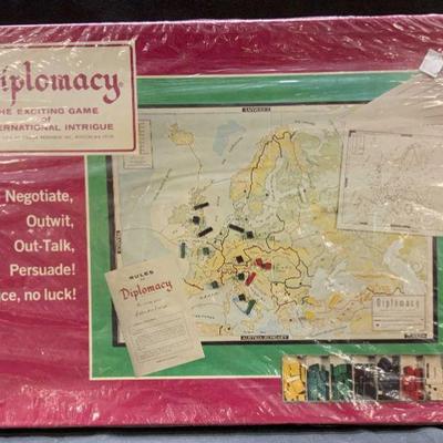 Vintage Diplomacy Board Game NIB

