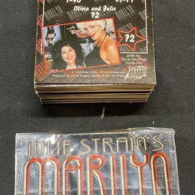Group Lot 25+ Julie Strain Marilyn Trading Cards
