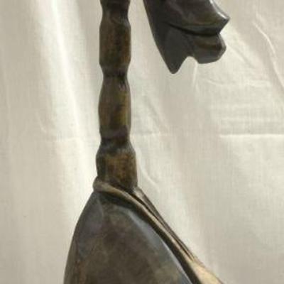 Vintage African Fetish Doll Wood Carving
