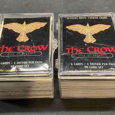 Group Lot 100+ Vtg The Crow Trading Cards
