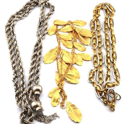Costume Necklaces 3 Pieces

