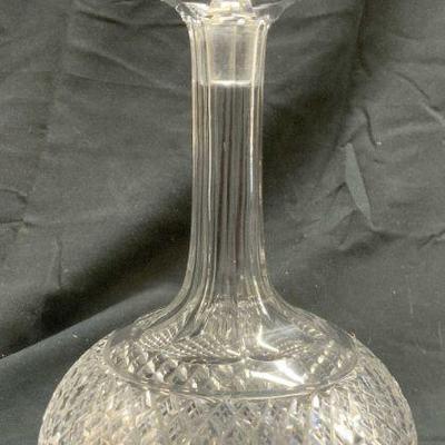 Cut Crystal Decanter W Stopper
