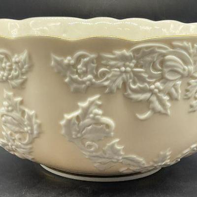 LENOX HOLIDAY HOSTESS Porcelain Punch Bowl
