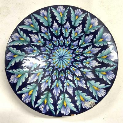 DERUTA IP A MANO Floral Ceramic Plate
