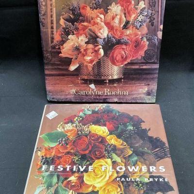 Lot 2 Flower Arrangement Books, Illustr 1997
