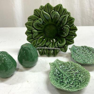Lot 5 Vtg Ceramic Tabletop CEMAR & More
