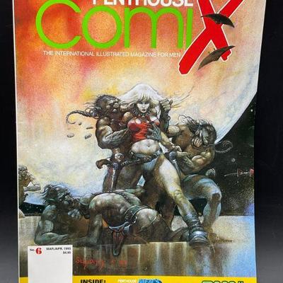MAR/APR 1995 PENTHOUSE COMIX Illustrated Magazine
