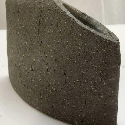 Hand Crafted Ceramic Vase Brown
