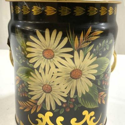 MURRAY ALLEN Floral Confectionery Tin W Lid
