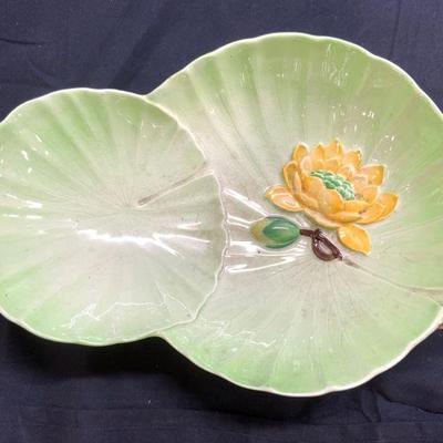CARLTONWARE Porcelain Lilypad Bowl ENGLAND
