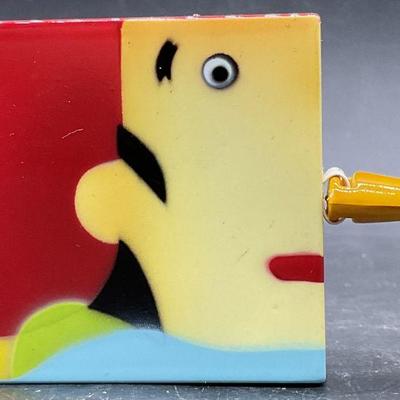 Vintage Character Face Figural Measuring Tape
