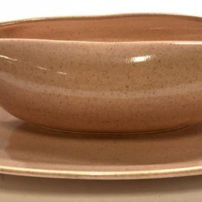 RUSSEL WRIGHT Ceramic Gravy Boat & Serving Dish
