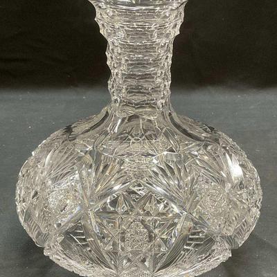 Antique Hawkes ABP Crystal Carafe
