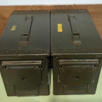 Metal Ammo Storage Boxes