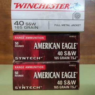 Mixed Lot 40 S&W NIB
