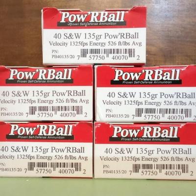 Pow'R Ball 40 S&W 