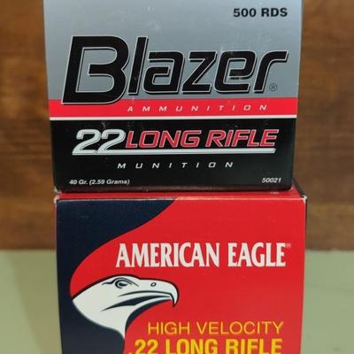 Blazer And American Eagle .22 NIB