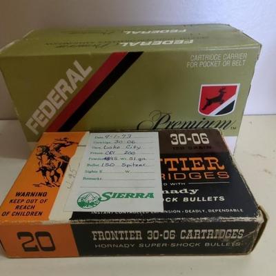 Mixed Lot 30-06 And 7mm