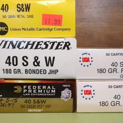 Mixed Lot 40 S&W