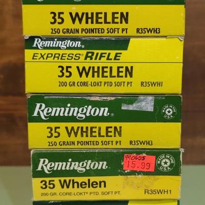 Mixed Lot Remington 35 Whelan