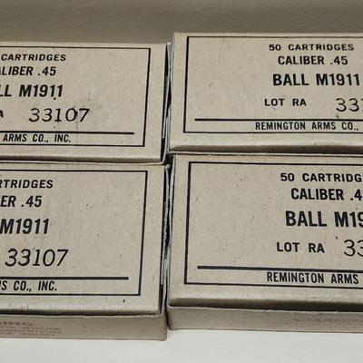 Ball M1911 .45 Caliber