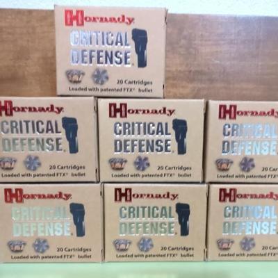 Hornady Critical Defense 40 S&W 165 Grain NIB