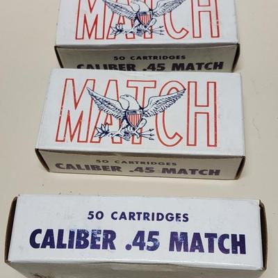 Vintage Match .45 Caliber