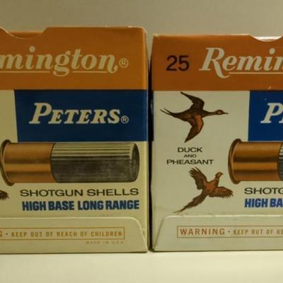 Vintage Remington-Peters Shotgun Shells Unopened Box