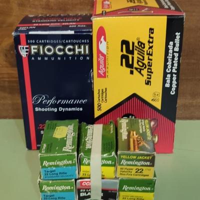 Mixed Lot .22 Opened And NIB