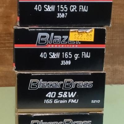 Blazer .40 S&W Mixed Lot