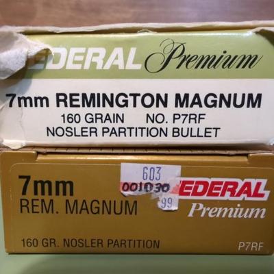 Federal 7mm 160 Grain