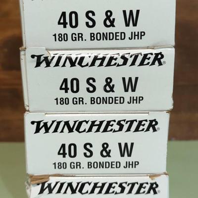 Winchester 40 S&W  Bonded JHP NIB