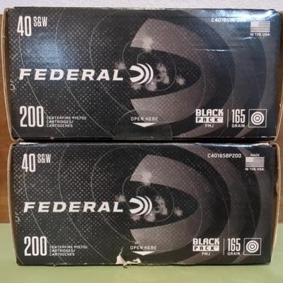 Federal 40 S&W 165 Grain