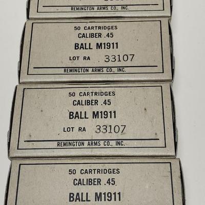 Ball M1911 .45 Caliber