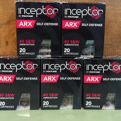 Inceptor .40 S&W 107 Grain NIB