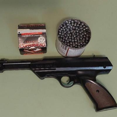 Daisy M#188 BB Pistol, Copperhead BB's & Other 