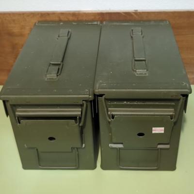 Metal Ammo Storage Boxes