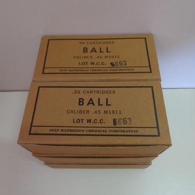 Ball Brand .45 Caliber NIB
