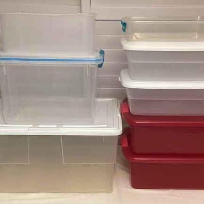 MMS227 Plastic Storage Bins