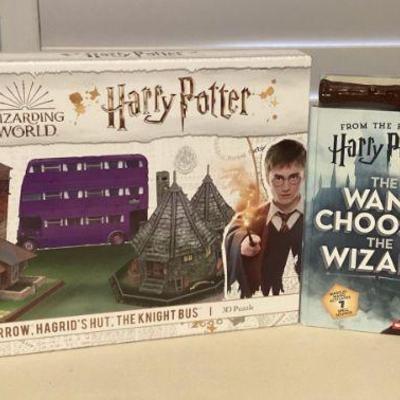 MMS071 Harry Potter 3D Puzzle & Interactive Book New