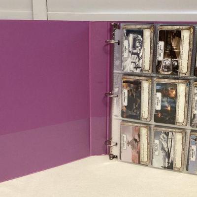 MMS214 Binder Full Of Over 320 Star Wars Trading Cards (A)